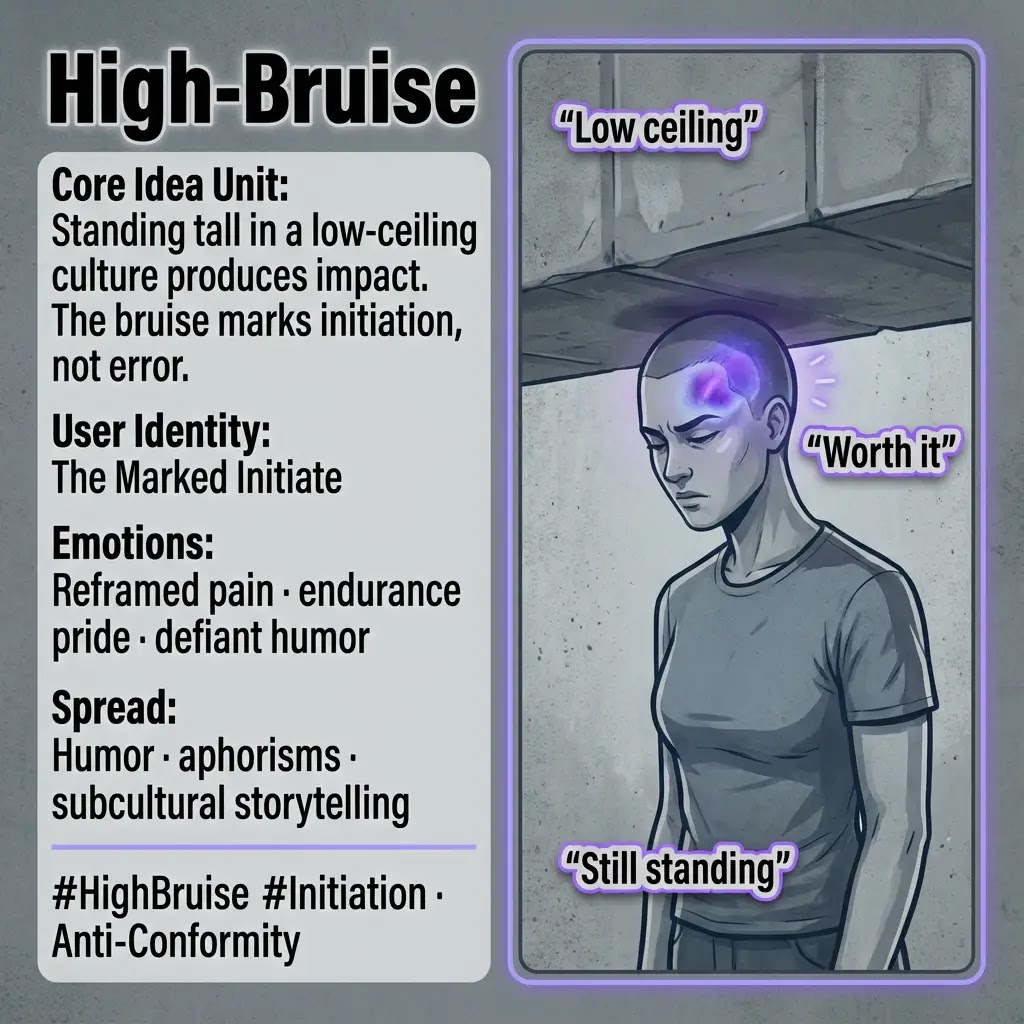 High-Bruise - Embracing Scars